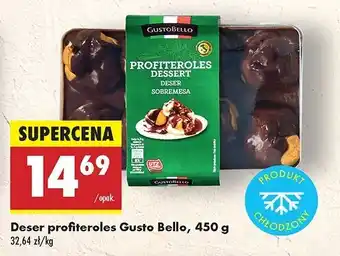 Biedronka Deser profiteroles Gustobello oferta