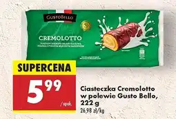 Biedronka Ciasteczka cremolotto w czekoladzie Gustobello oferta