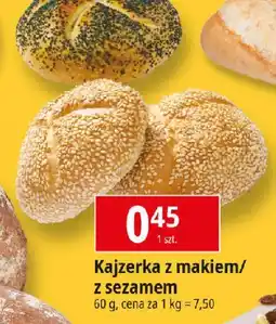 E.Leclerc Kajzerka z sezamem oferta