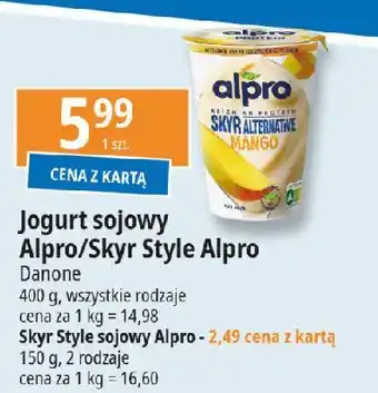 E.Leclerc Jogurt mango Alpro Skyr Style oferta