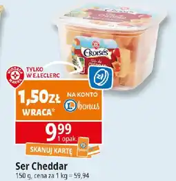 E.Leclerc Ser cheddar Wiodąca Marka Croises oferta