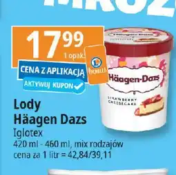 E.Leclerc Lody strawberry cheesecake Haagen-Dazs oferta