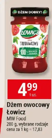 E.Leclerc Dżem truskawkowy Łowicz oferta