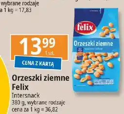 E.Leclerc Orzeszki ziemne smażone i solone Felix oferta