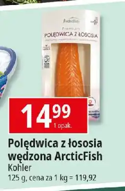 E.Leclerc Polędwica z łososia wędzona Arctic Fish oferta