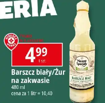 E.Leclerc Żur na zakwasie Wiodąca Marka Nasze Specjały oferta