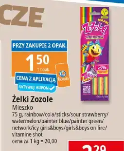 E.Leclerc Żelki vitamine shot mango marakuja Mieszko Zozole oferta