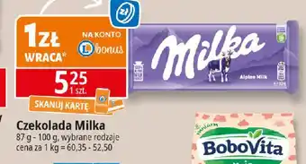 E.Leclerc Czekolada Milka Alpenmilch oferta