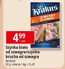 E.Leclerc Szynka od szwagra Krakus Animex oferta