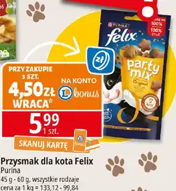 E.Leclerc Karma dla kotów original mix Purina Felix Party Mix oferta