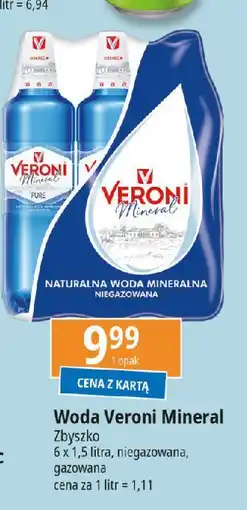 E.Leclerc Woda pure Veroni Mineral oferta