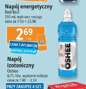 E.Leclerc Napój izotoniczny wieloowocowy Oshee oferta