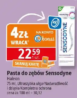 E.Leclerc Pasta do zębów Sensodyne Kompletna Ochrona+ oferta