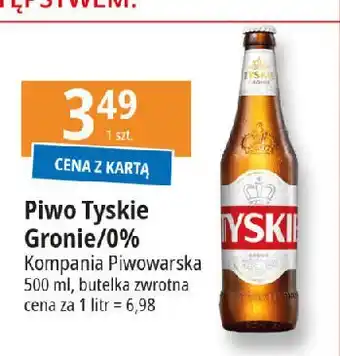 E.Leclerc Piwo Tyskie 0.0% oferta