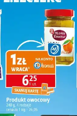 E.Leclerc Dżem 100% owoców pomarańcza Wiodąca Marka Mamie Doceur oferta