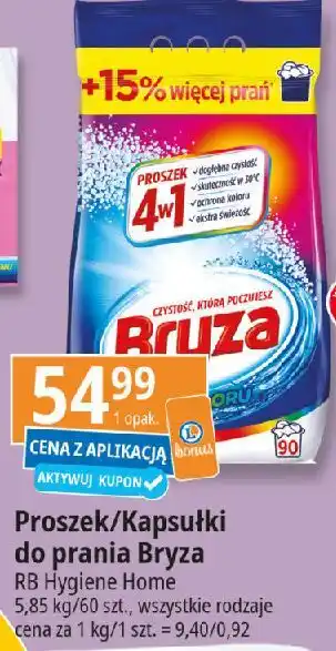 E.Leclerc Kapsułki do prania koloru 4w1 Bryza oferta