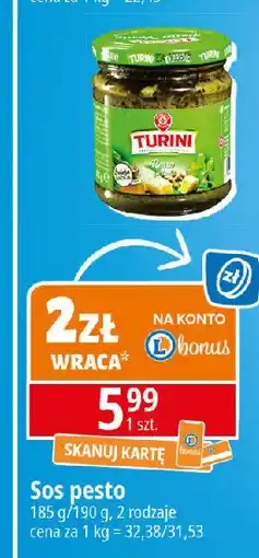 E.Leclerc Pesto Wiodąca Marka Turini oferta