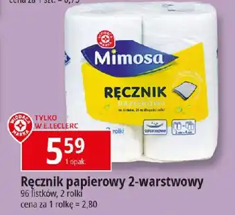 E.Leclerc Ręcznik kuchenny Wiodąca Marka Mimosa oferta