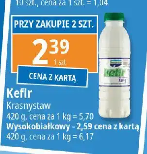 E.Leclerc Kefir wysokobiałkowy Krasnystaw oferta