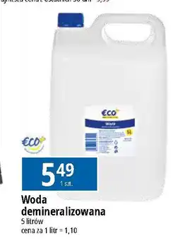 E.Leclerc Woda demineralizowana Eco+ oferta