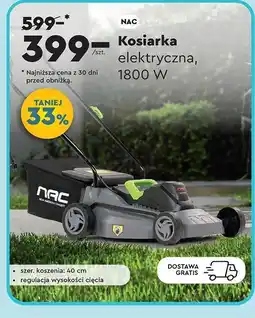 Biedronka Kosiarka elektryczna 1800 w Nac oferta