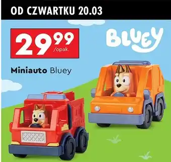 Biedronka Mini auto bluey oferta