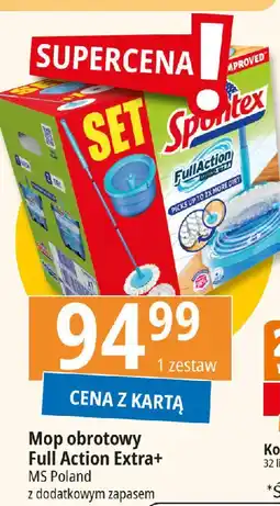 E.Leclerc Mop full action extra + wiadro 6 l Spontex oferta