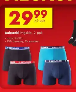 Biedronka Bokserki męskie rozm. m-xxl Head oferta