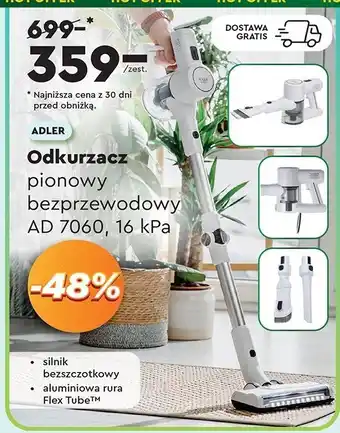 Biedronka Odkurzacz pionowy ad 7060 Adler oferta