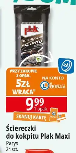 E.Leclerc Ściereczki do kokpitu matowe Plak oferta