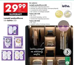 Biedronka Taśma led cob 3 m Lethe oferta