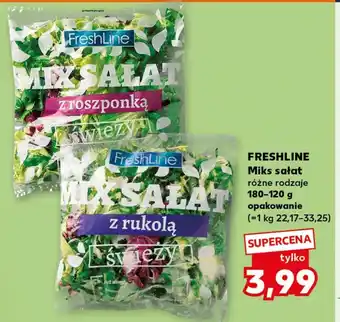 Kaufland Miks sałat FreshLine oferta