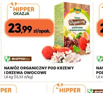 Hipper.pl Nawóz organiczny pod krzewy i drzewa owocowe oferta