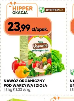 Hipper.pl Nawóz organiczny pod warzywa i zioła oferta