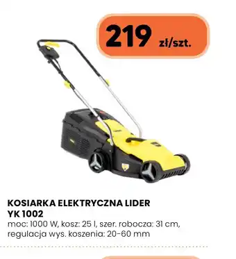 Hipper.pl Kosiarka elektryczna Lider YK 1002 oferta