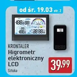 ALDI Higrometr termiczny Krontaler oferta