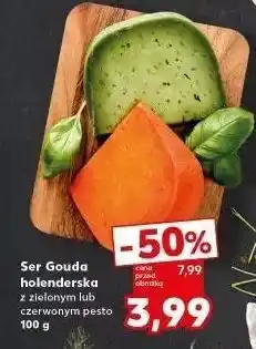 Kaufland Ser gouda holenderska z czerwonym pesto oferta