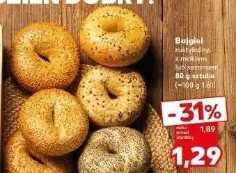 Kaufland Bajgiel z sezamem oferta