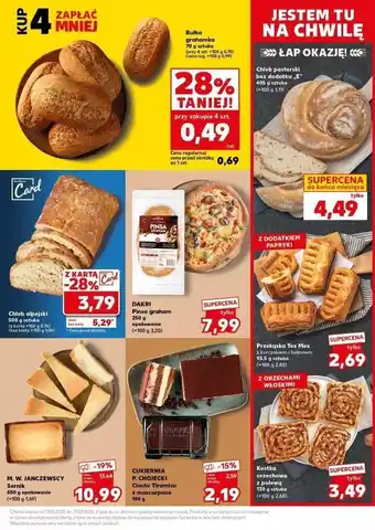 Kaufland Bułka grahamka oferta