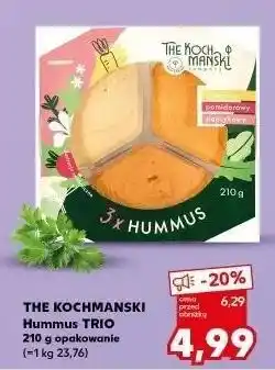 Kaufland Hummus trio The Kochmański oferta