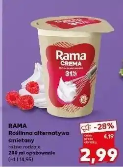 Kaufland Śmietana 31 % Rama Crema oferta