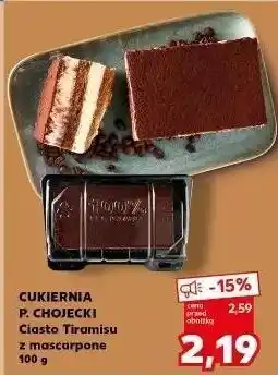 Kaufland Tiramisu z mascarpone Chojecki oferta