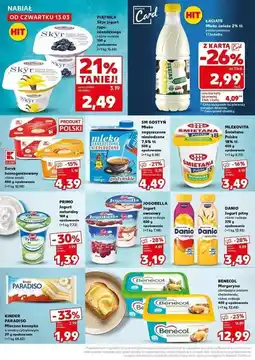 Kaufland Jogurt typu islandzkiego z jagodami Piątnica Skyr oferta