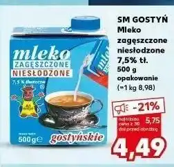 Kaufland Mleko zagęszczone niesłodzone Gostyń oferta