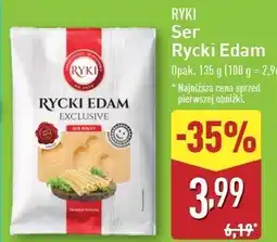 ALDI Ser rycki edam exclusive Ryki oferta