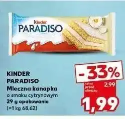 Kaufland Baton Kinder Paradiso oferta