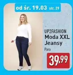 ALDI Jeansy damskie 48-54 Up2Fashion oferta