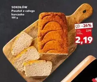 Kaufland Pasztet z całego kurczaka Sokołów oferta