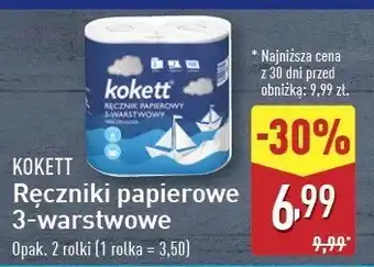 ALDI Ręczniki kuchenne Kokett oferta