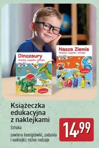 ALDI Dinozaury. wiedza zagadki naklejki oferta